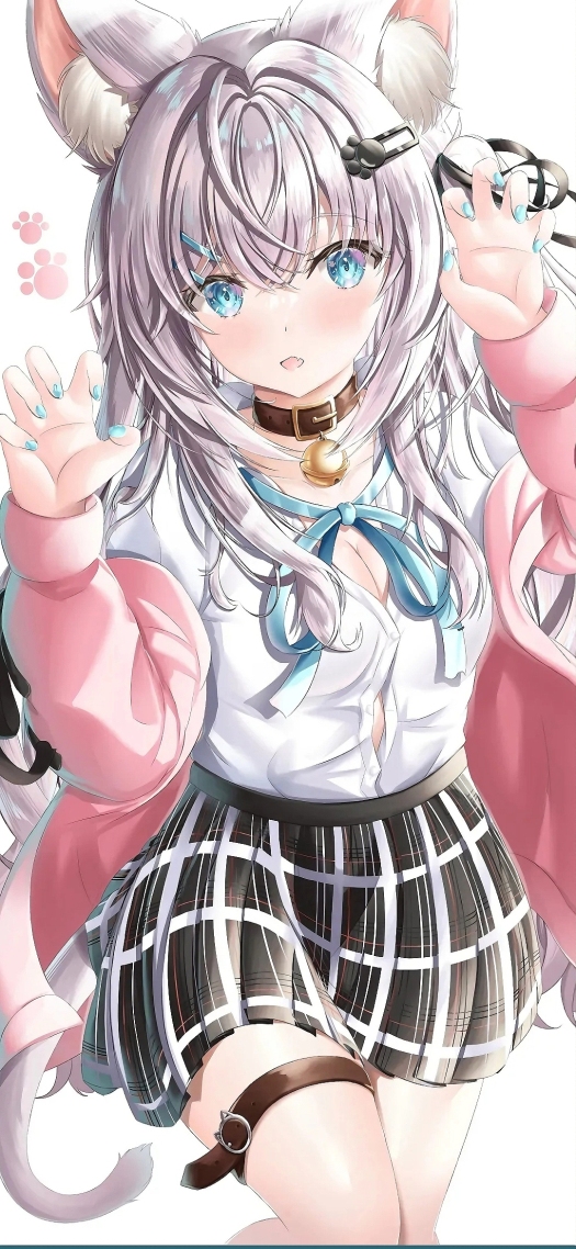 紫發少女