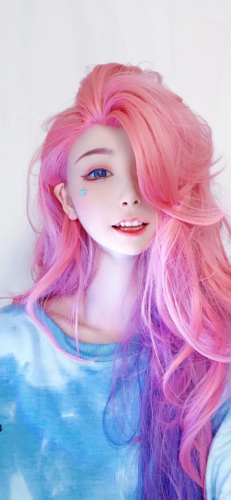粉紅女手機壁紙高清