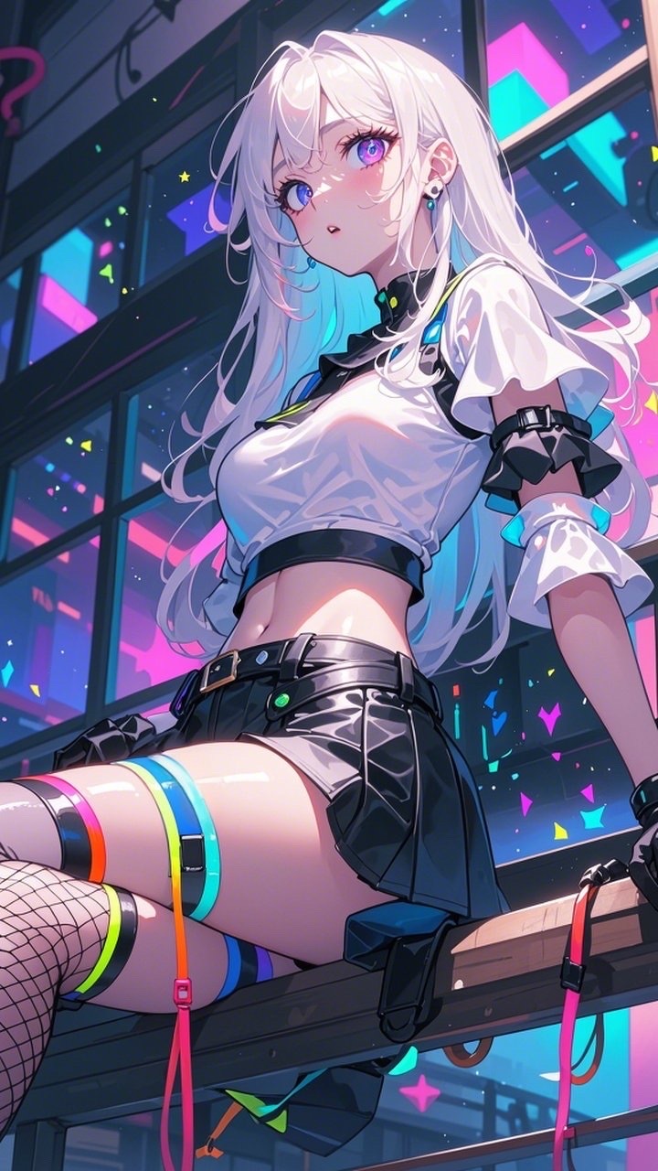 短裙少女