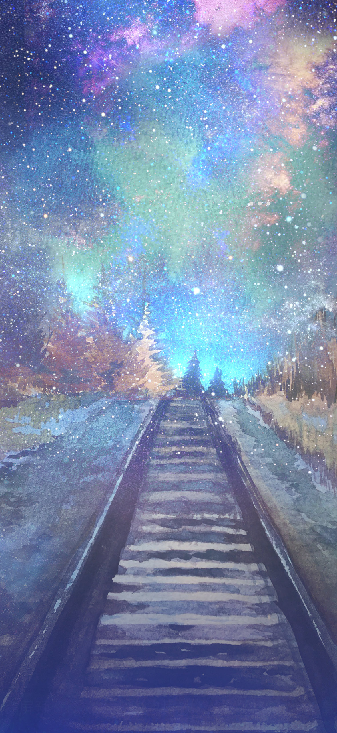 藍色星空