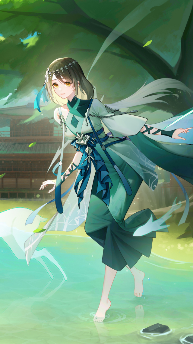 聊天背景圖春去夏來