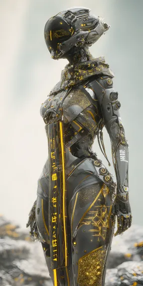 机械姬，科技与力量的象征