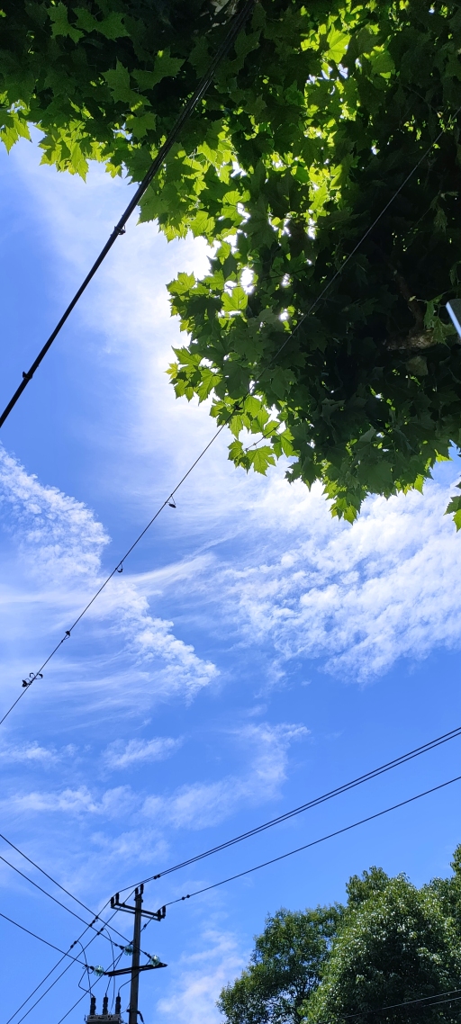 微信聊天壁紙天空