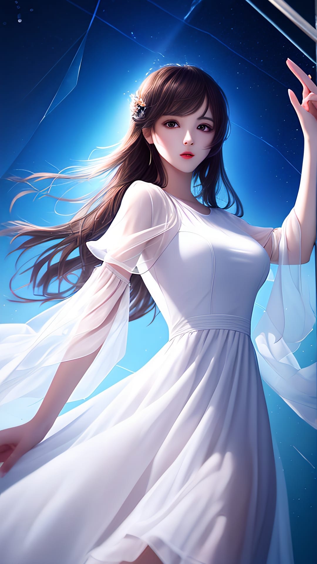 女神來了