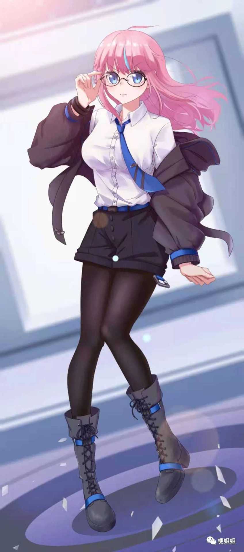 梗姐姐微信背景壁紙