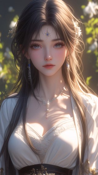 古风美女-月华