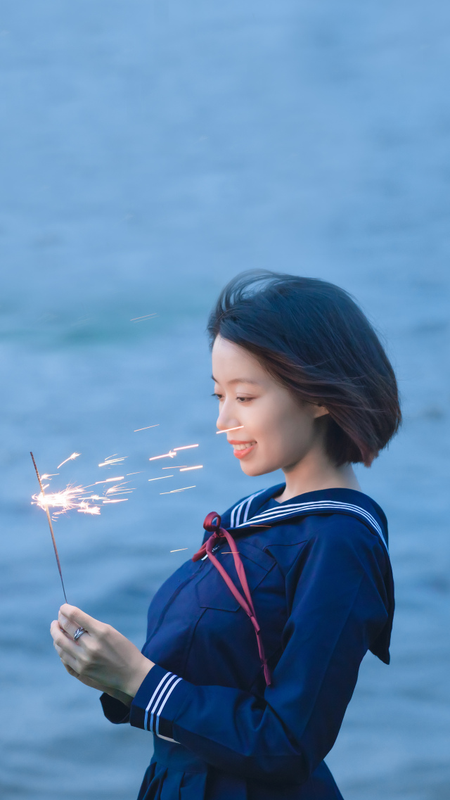 微信屏保壁紙【女孩的快樂很簡單1 】