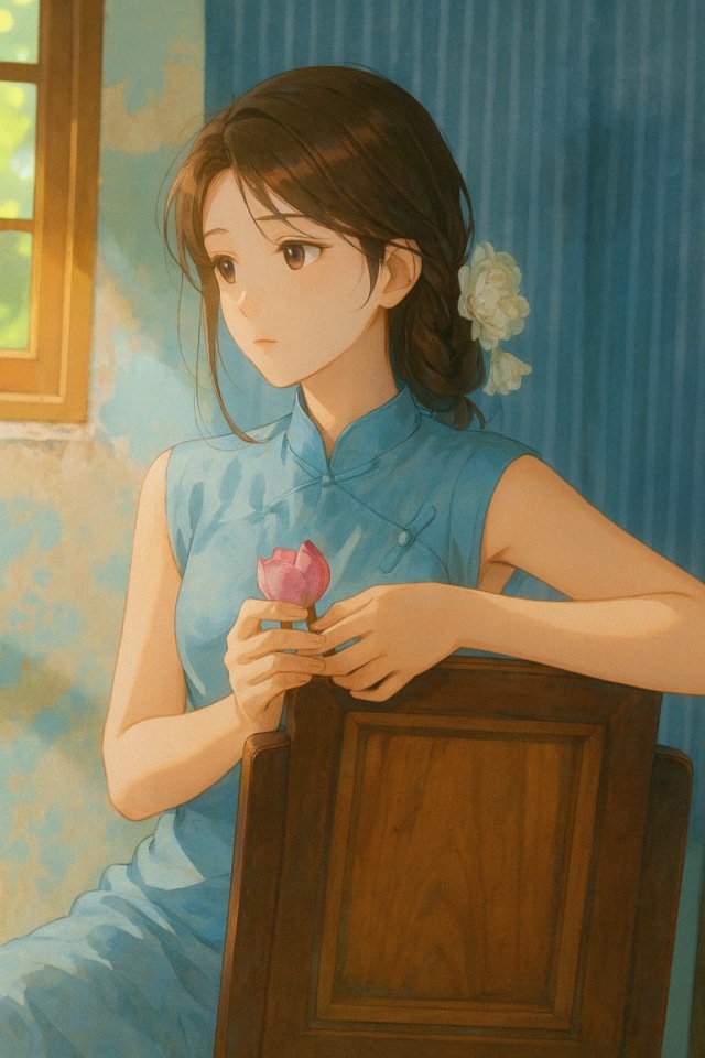 旗袍少女
