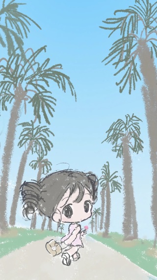 旅游少女
