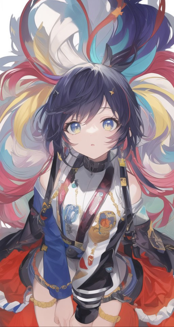 4K 身背彩虹