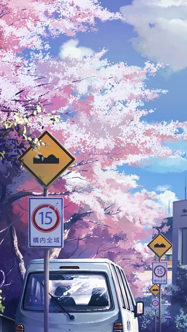微信主題背景櫻落