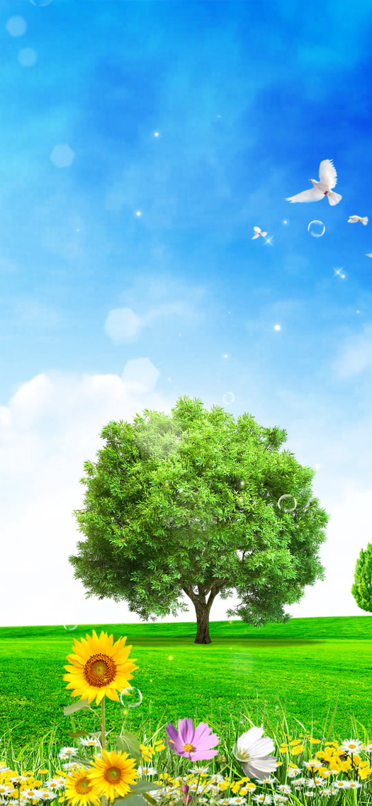 藍天