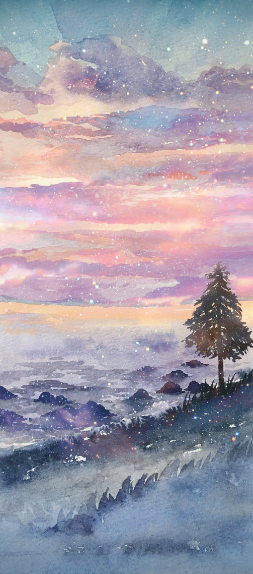 夕阳西下
