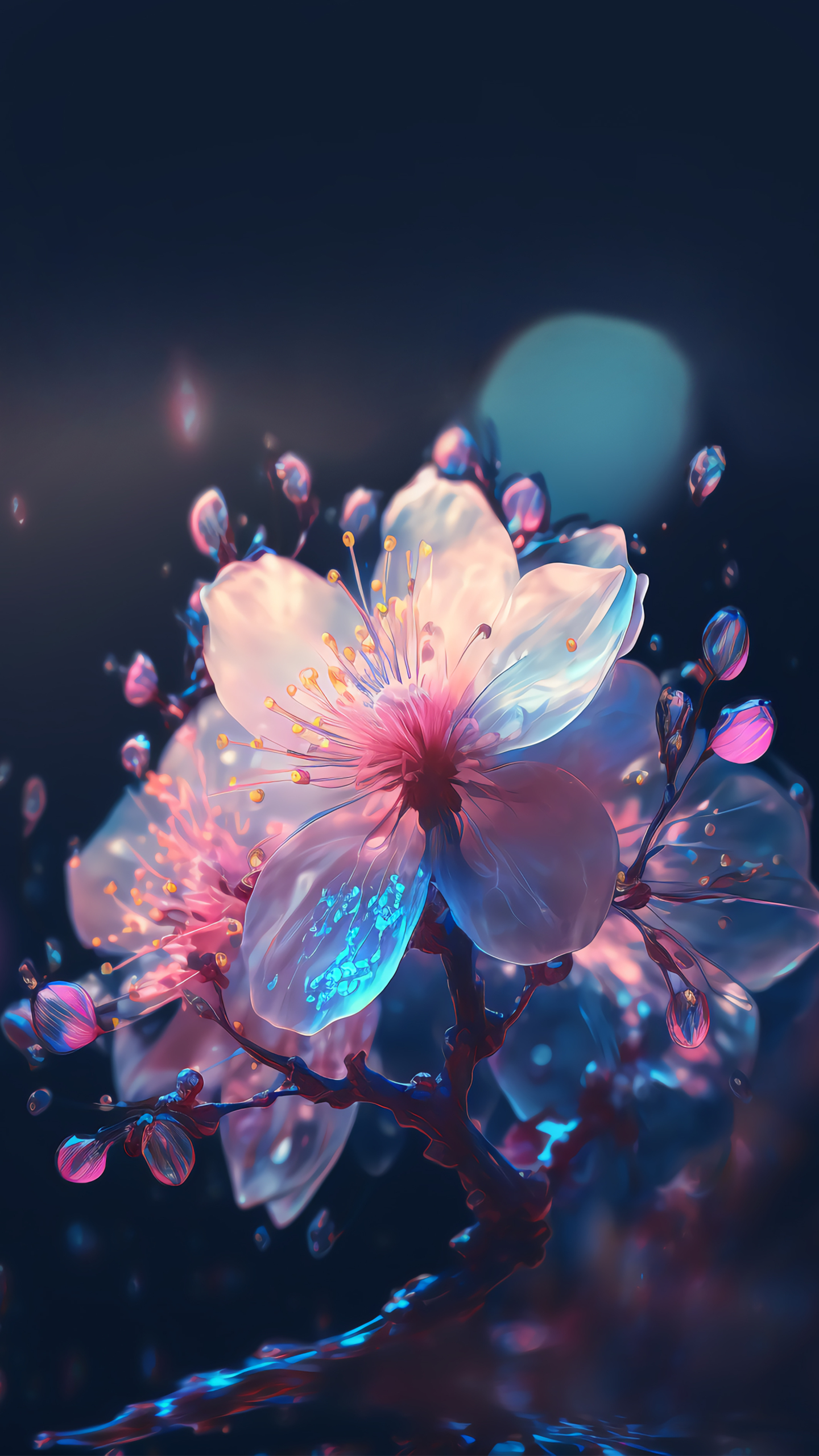 水晶花卉7