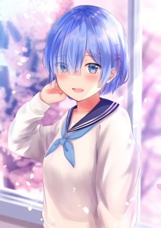 蕾姆水手服