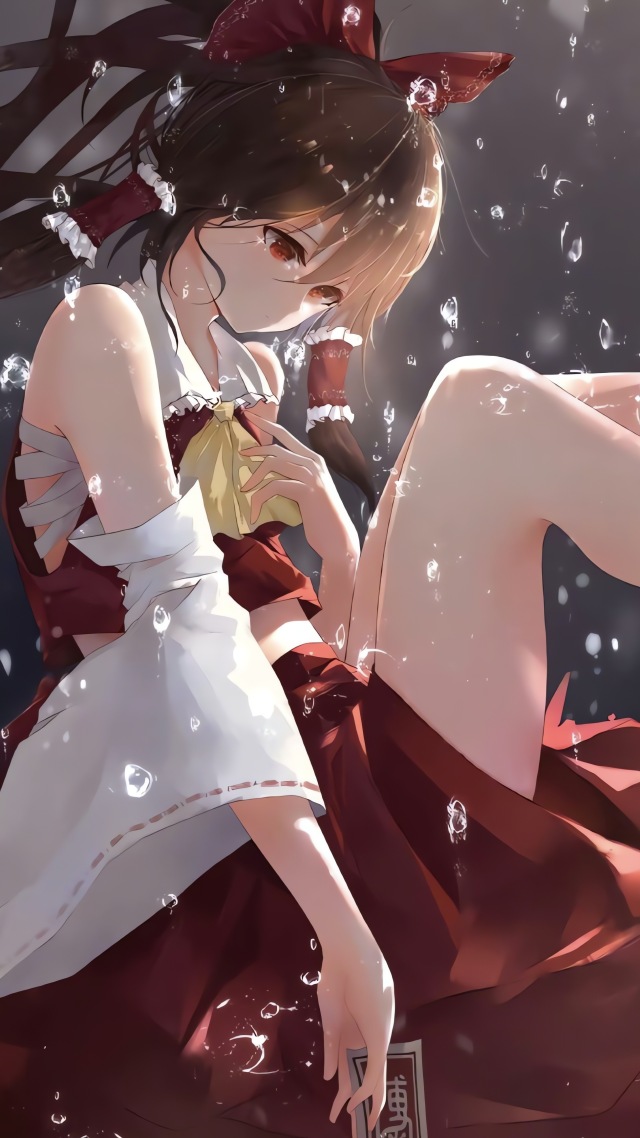 落水美少女
