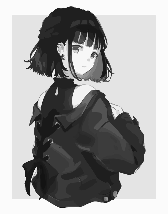 【暗黑系美少女】手机壁纸高清图片
