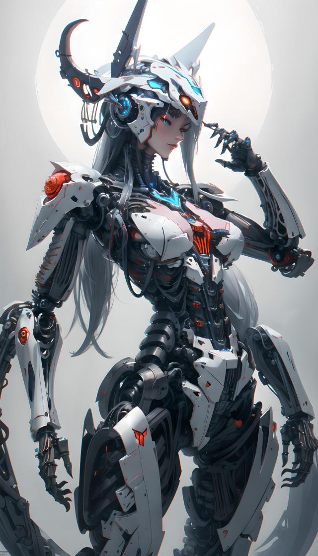 巨狼战甲-少女