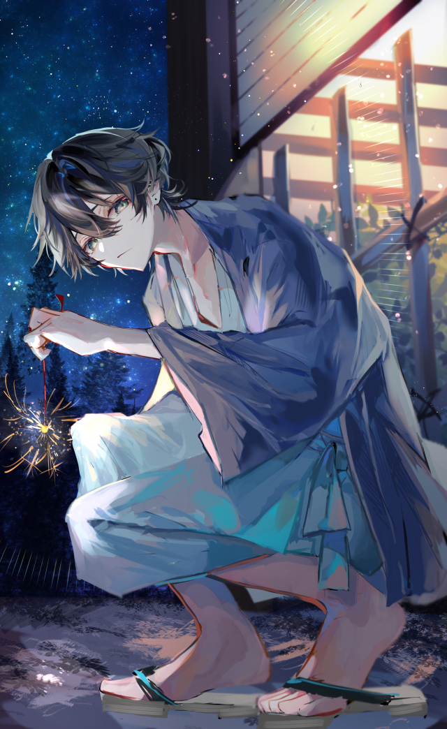 來看煙花吧
