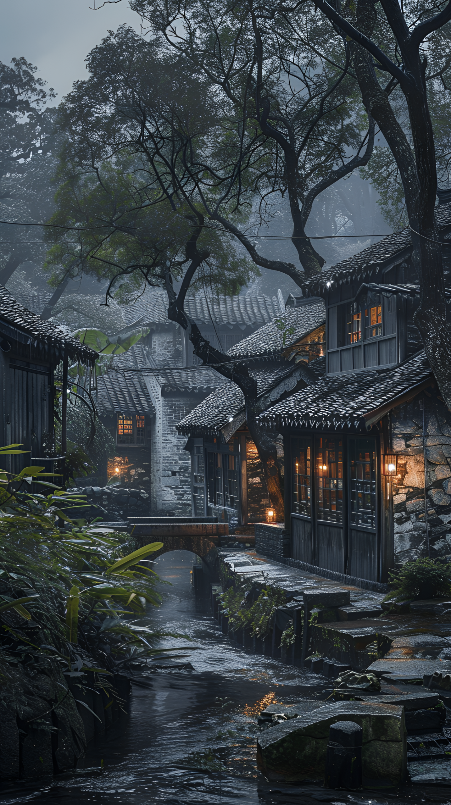 雨後古鎮