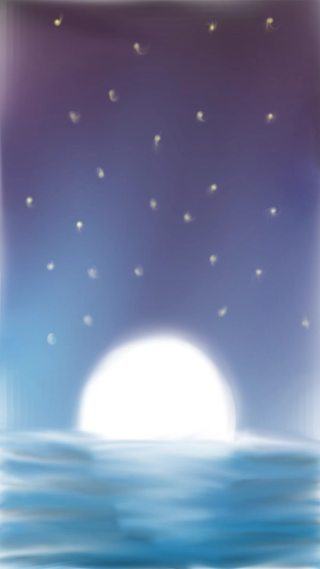 夜晚的星空