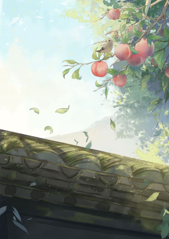 夏天來吃桃
