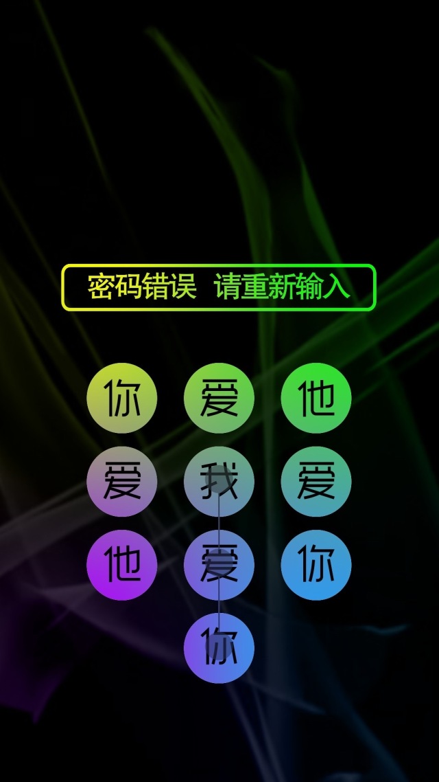 密碼解鎖