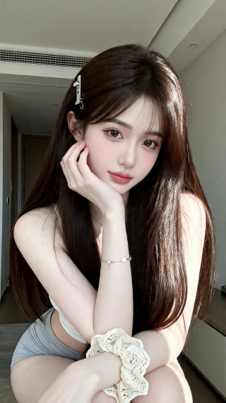 美女三