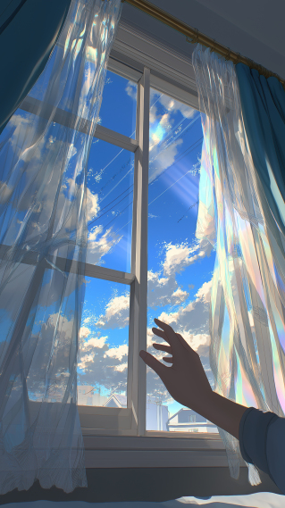 晴空万里