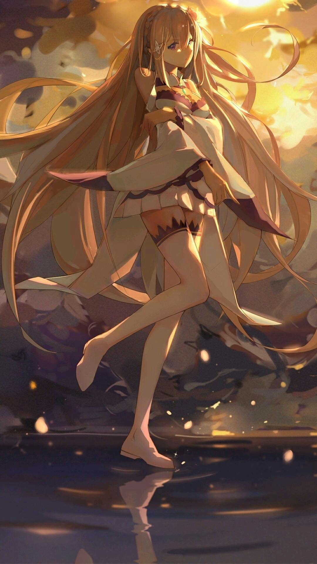 陽光少女微信壁紙