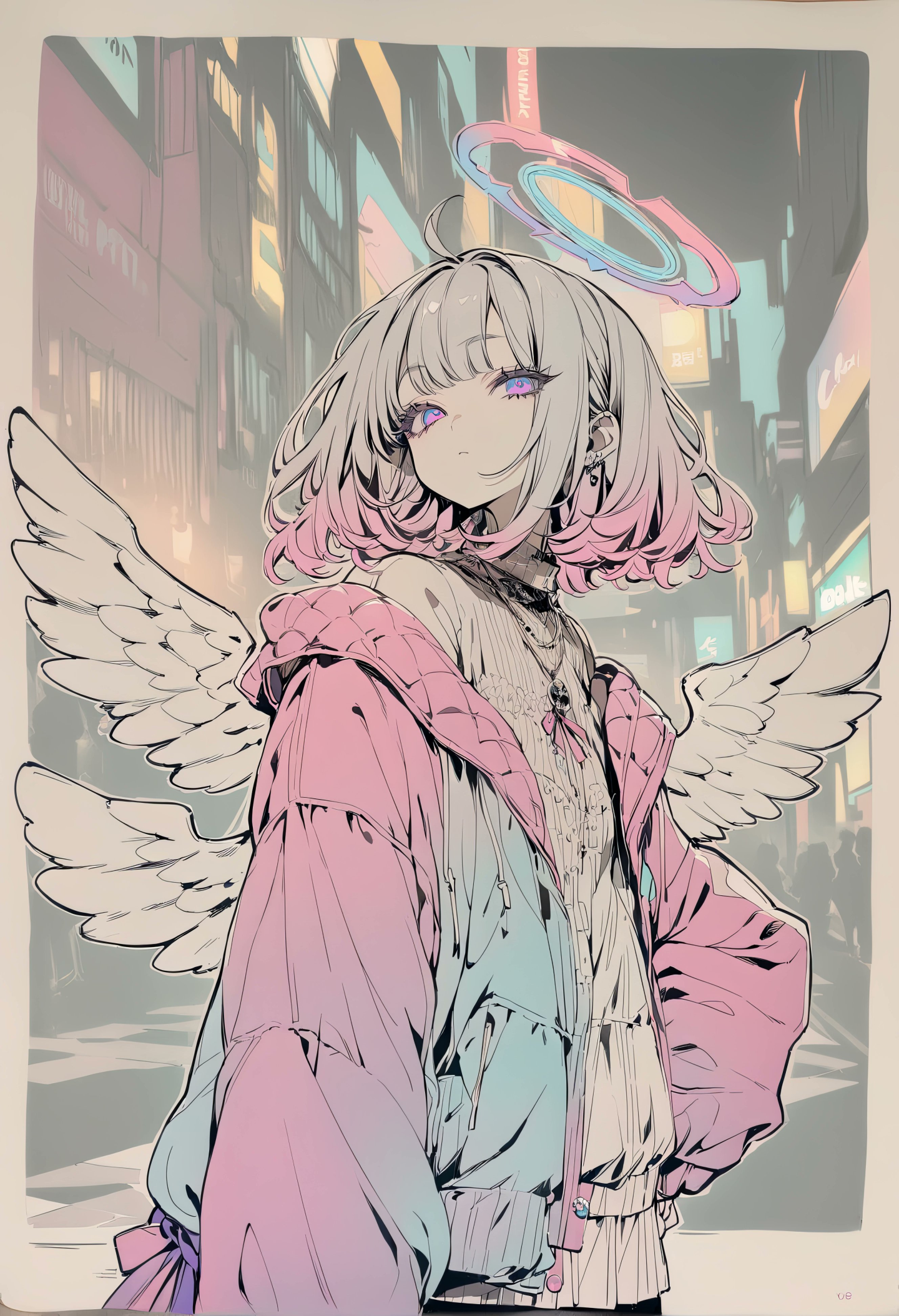 4K 潮流插畫