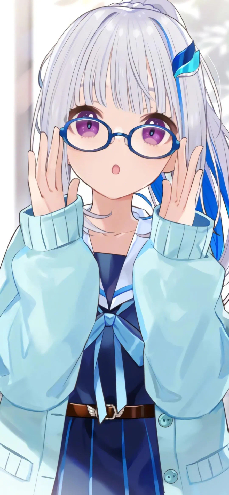 動漫少女高清手機壁紙