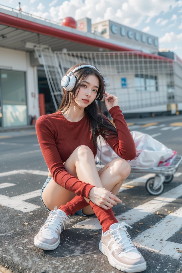 WUMUMU-戴耳机的美少女