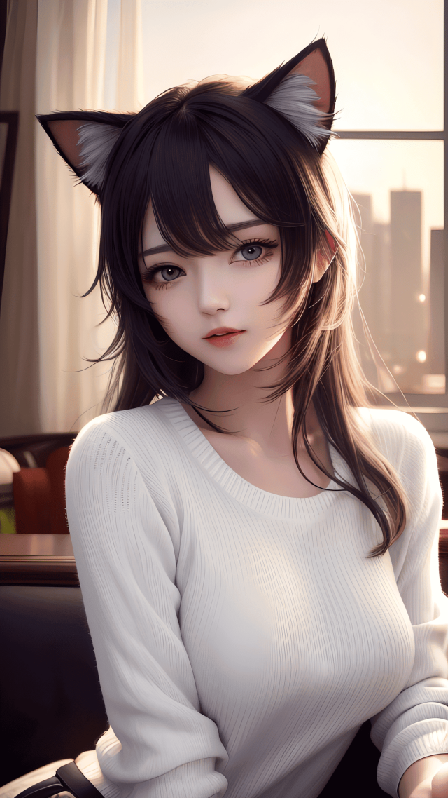 猫耳朵女孩