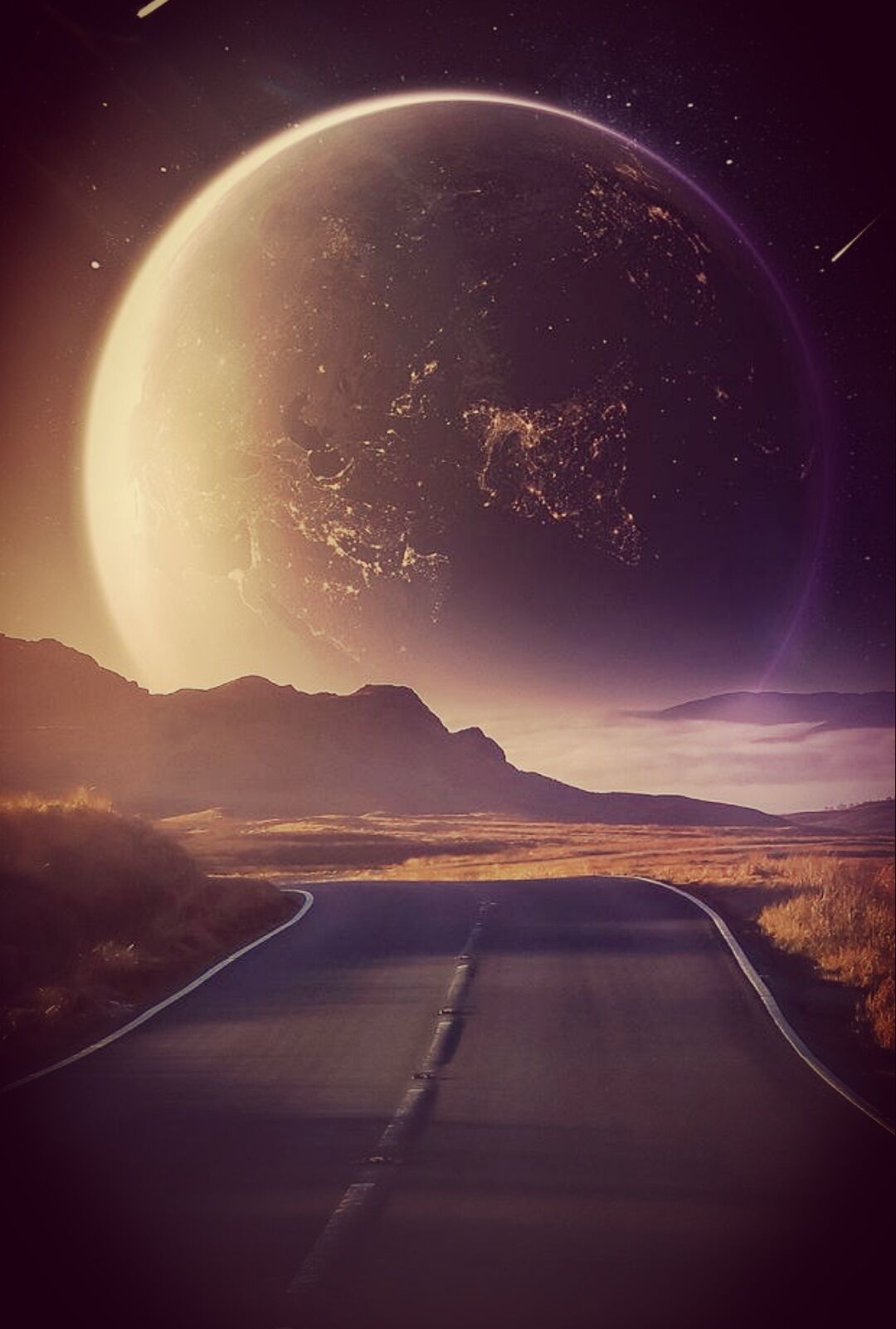 微信主頁背景星之閃耀
