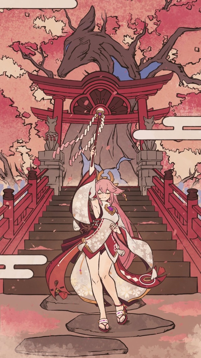 2k原神八重神子