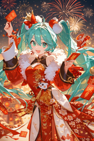 初音未来贺春节