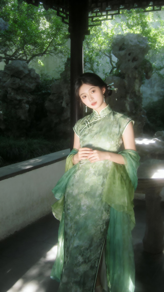 旗袍美女