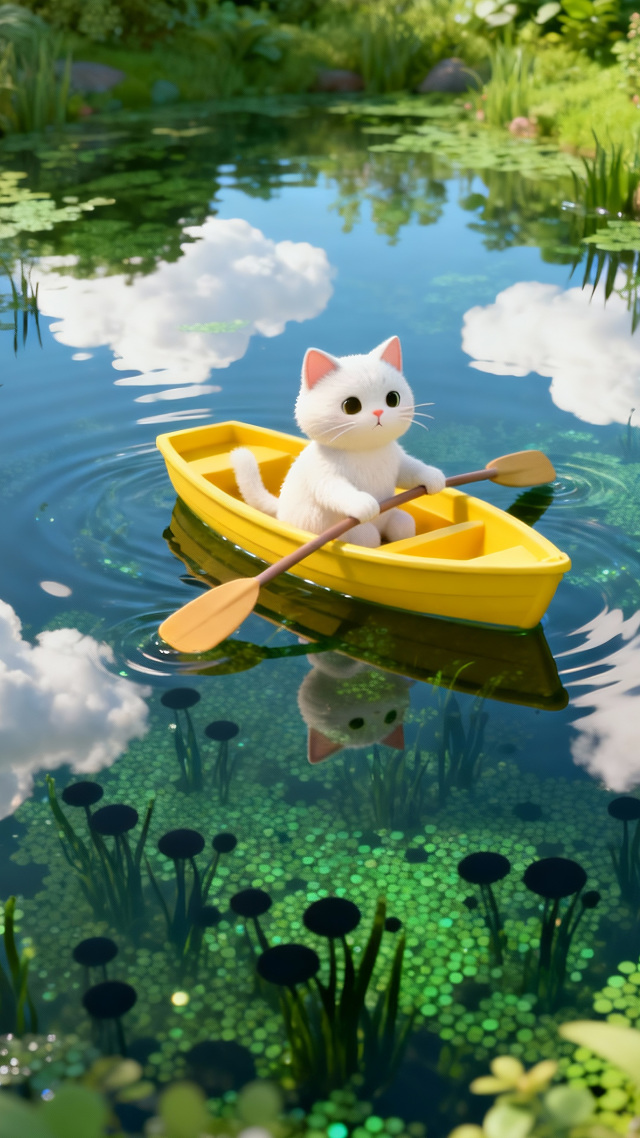 坐船的萌喵