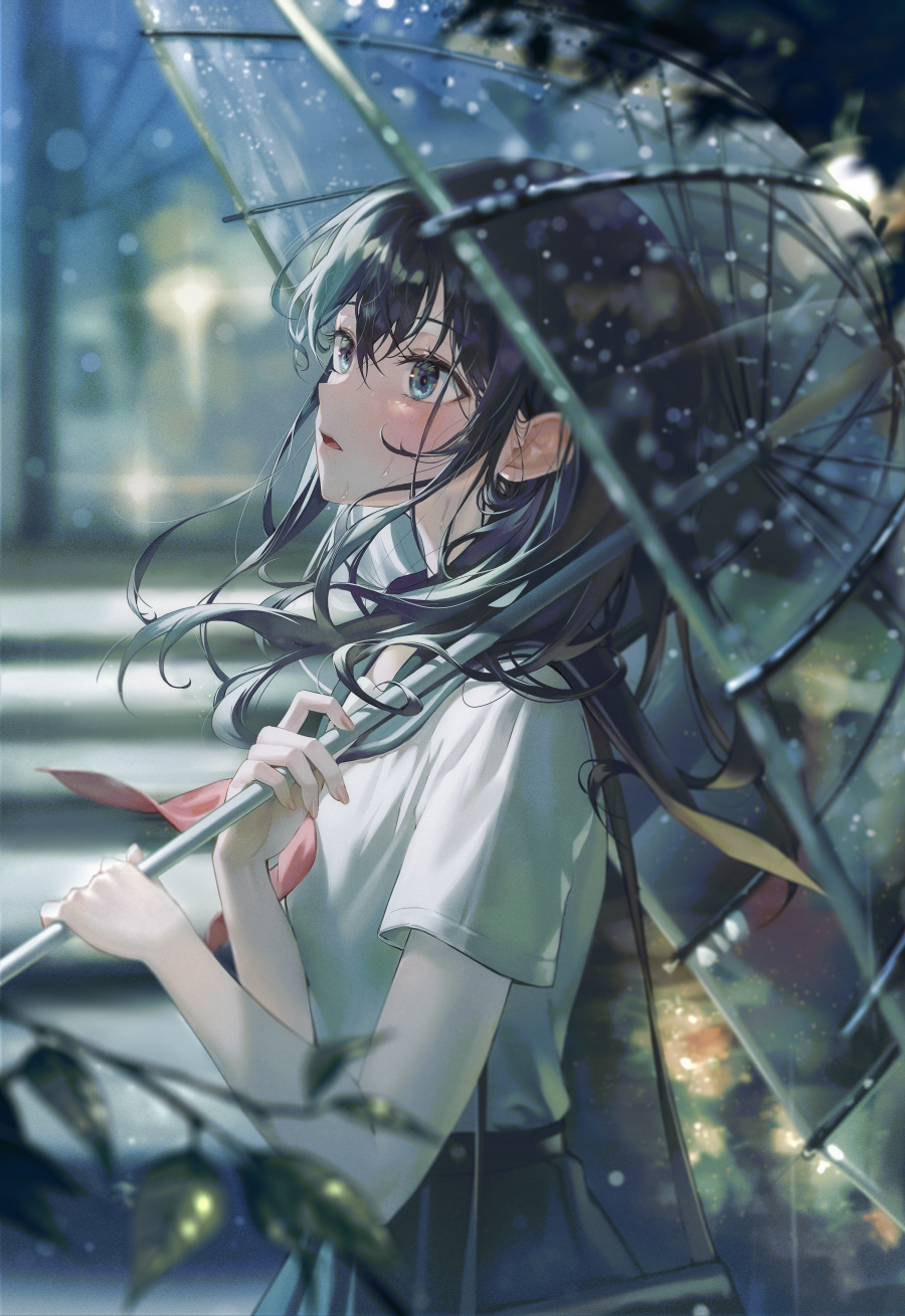 雨下