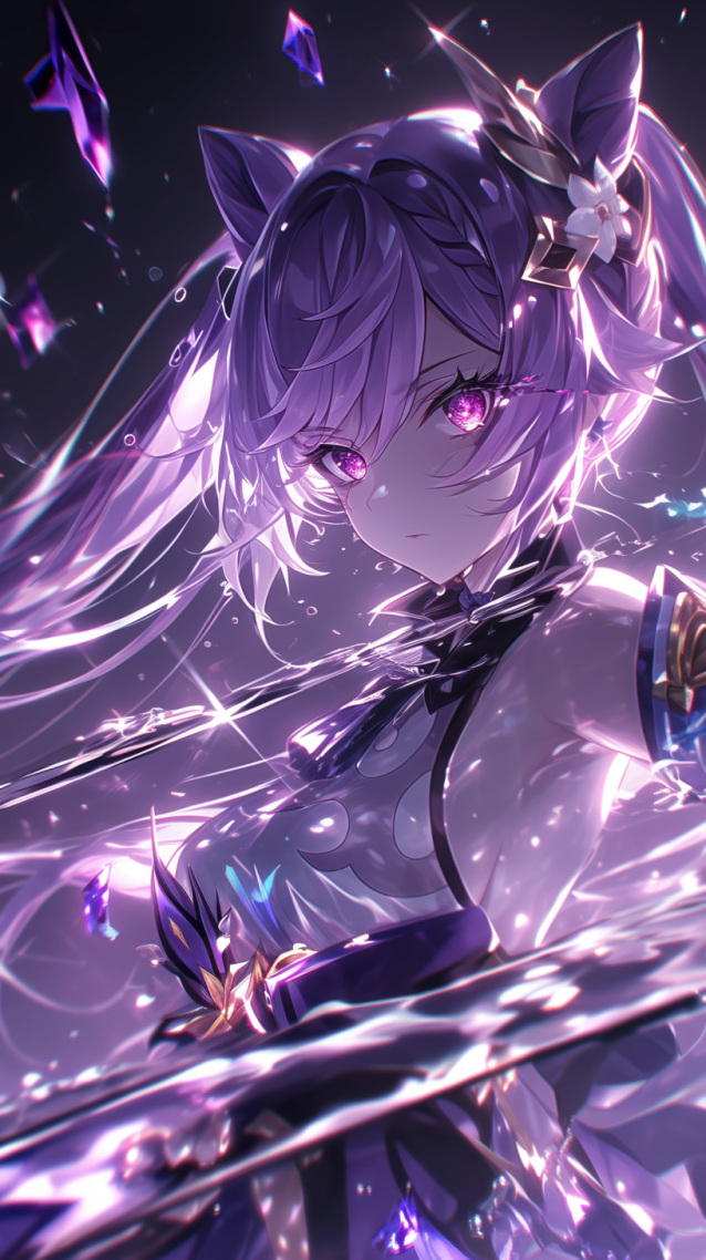 雪墨壁纸丨刻晴丨