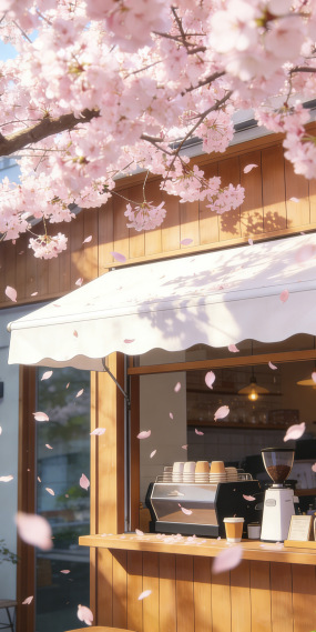 樱花咖啡店