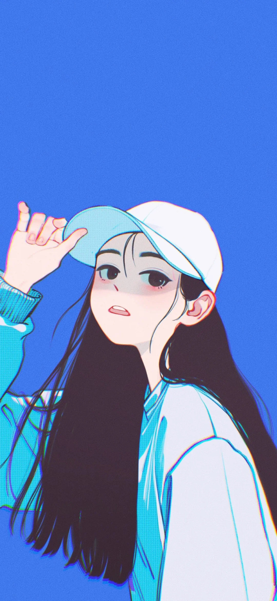 微信聊天專用圖漫畫少女