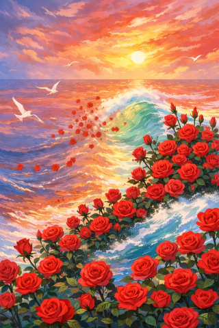 玫瑰海