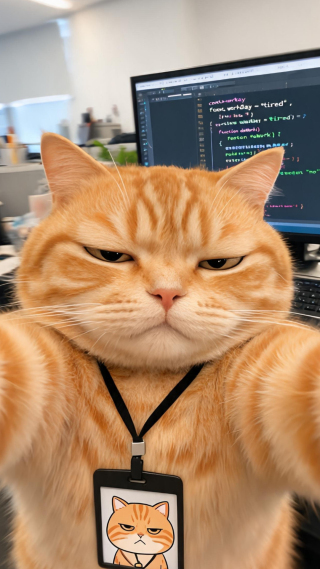橘猫打工人1
