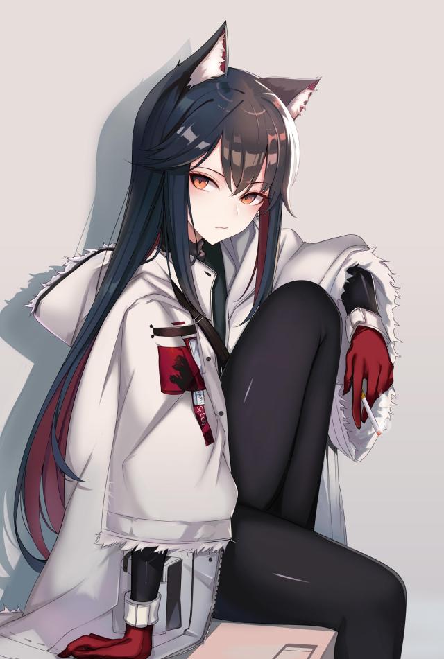 微信背景墙图片二次元美女