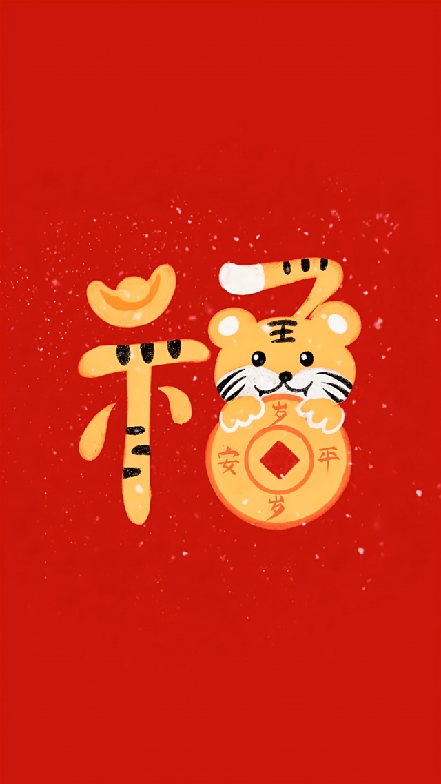 二次元微信聊天背景圖平安是福