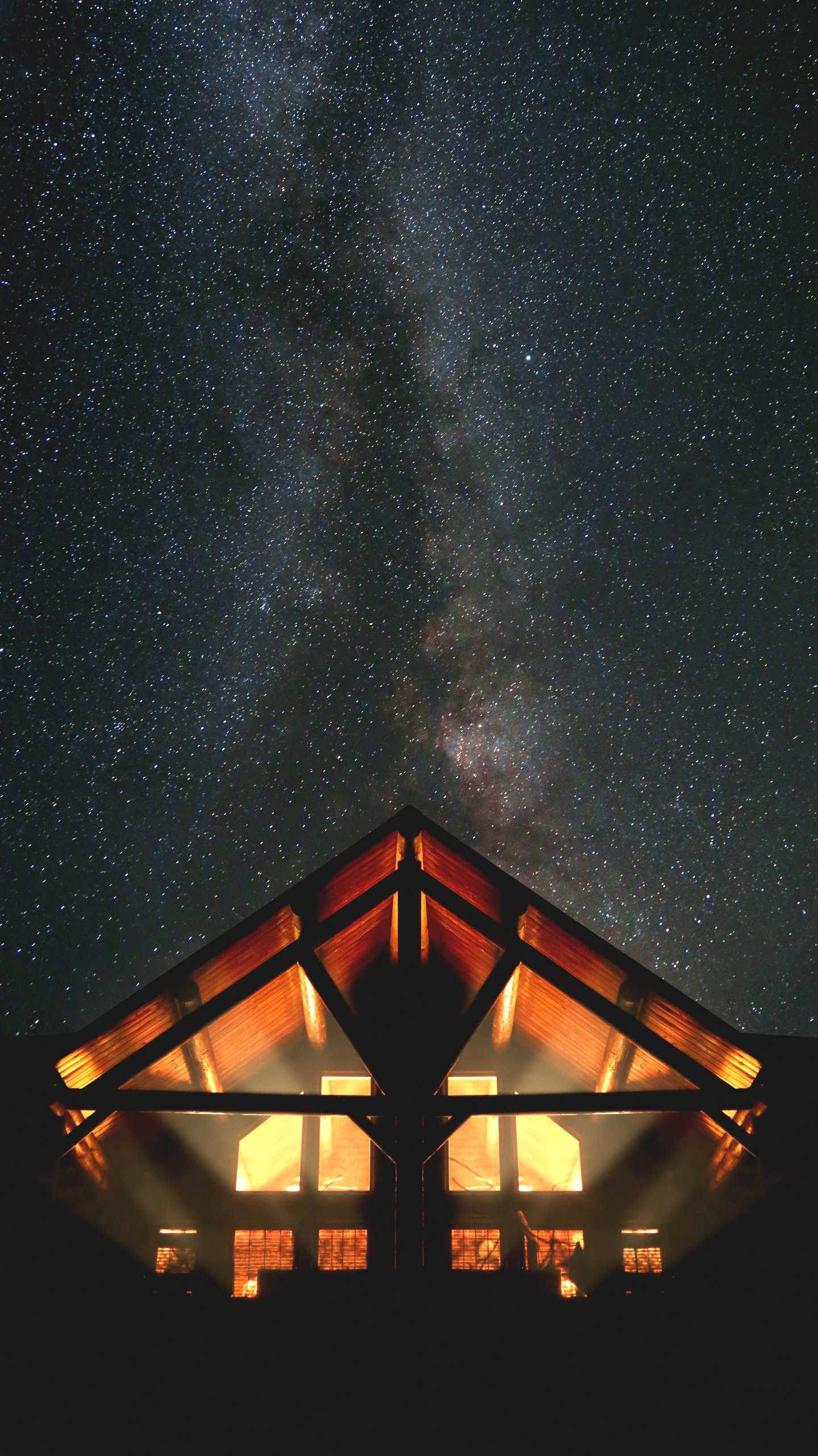 微信主題背景星空那片海