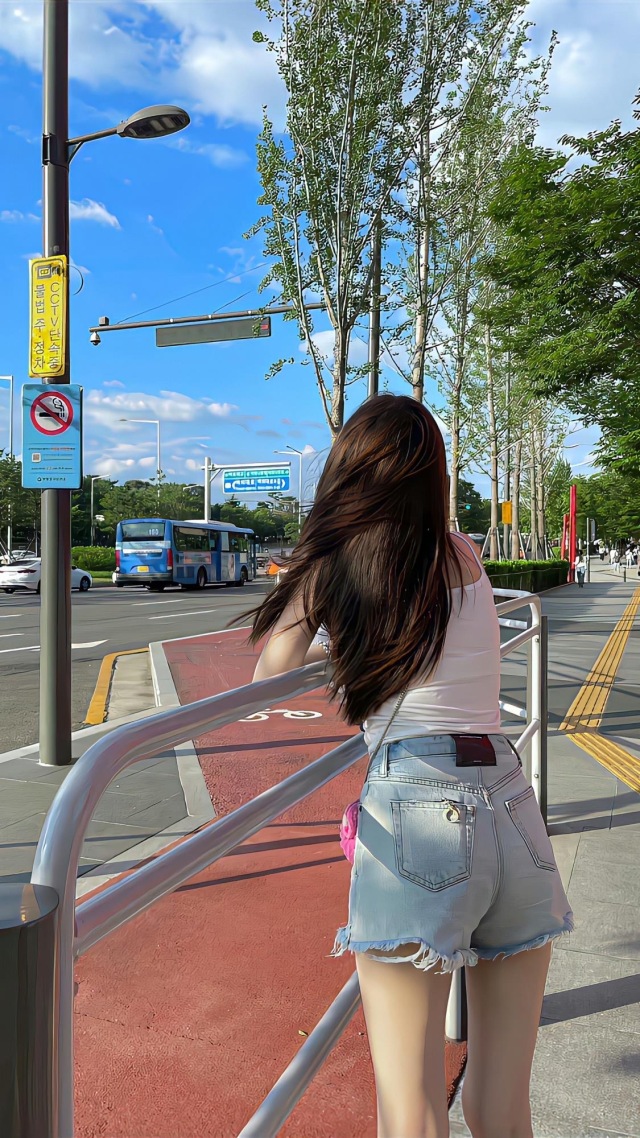 唯美背影