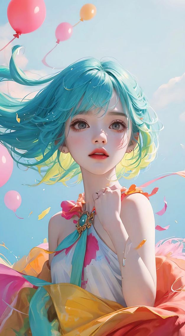 彩虹少女
